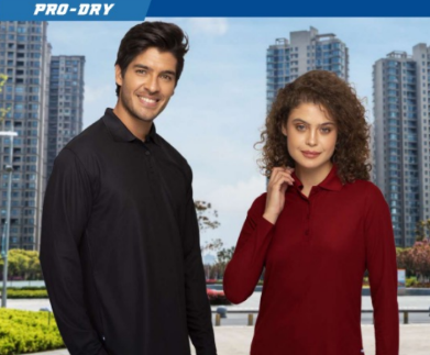 Polo manga larga PRO DRY